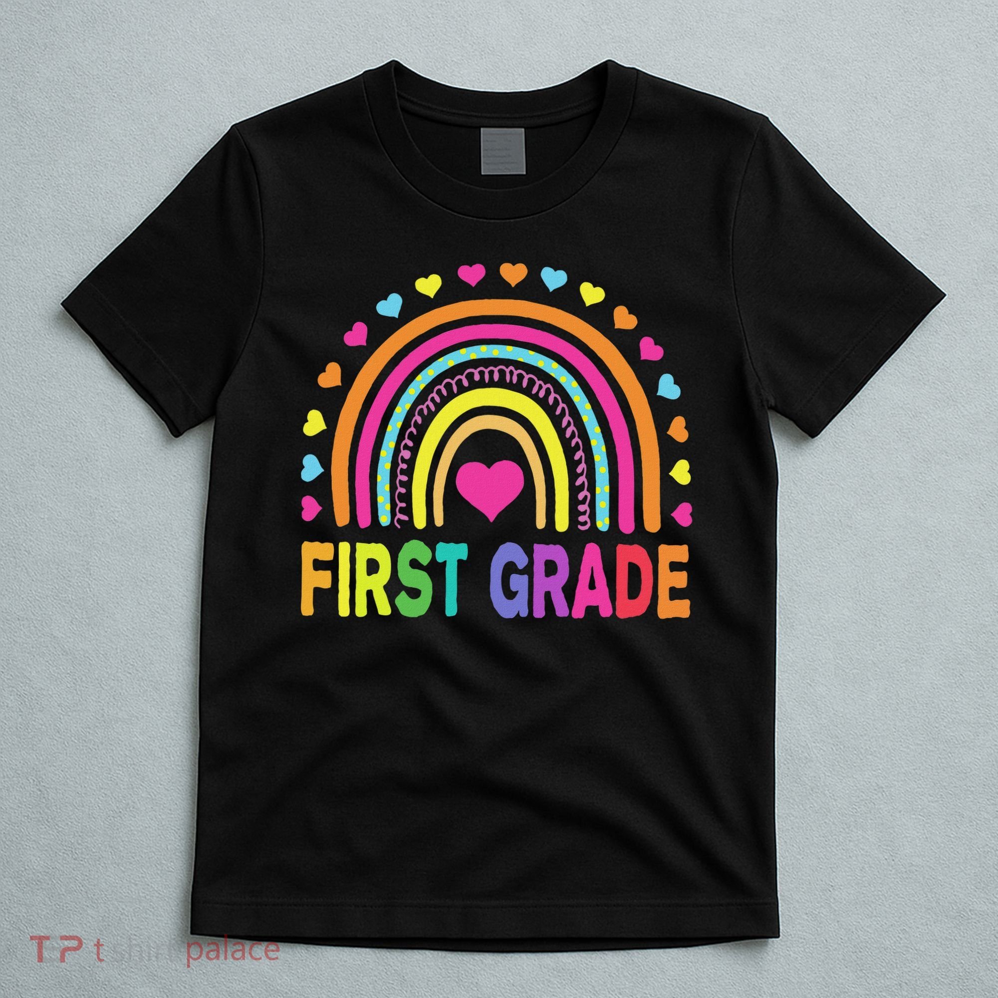 First Grade Rainbow Teacher Team 1st Grade Squad T-Shirt