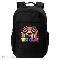 First Grade Rainbow Teacher Team 1st Grade Squad Backpack thumb 0