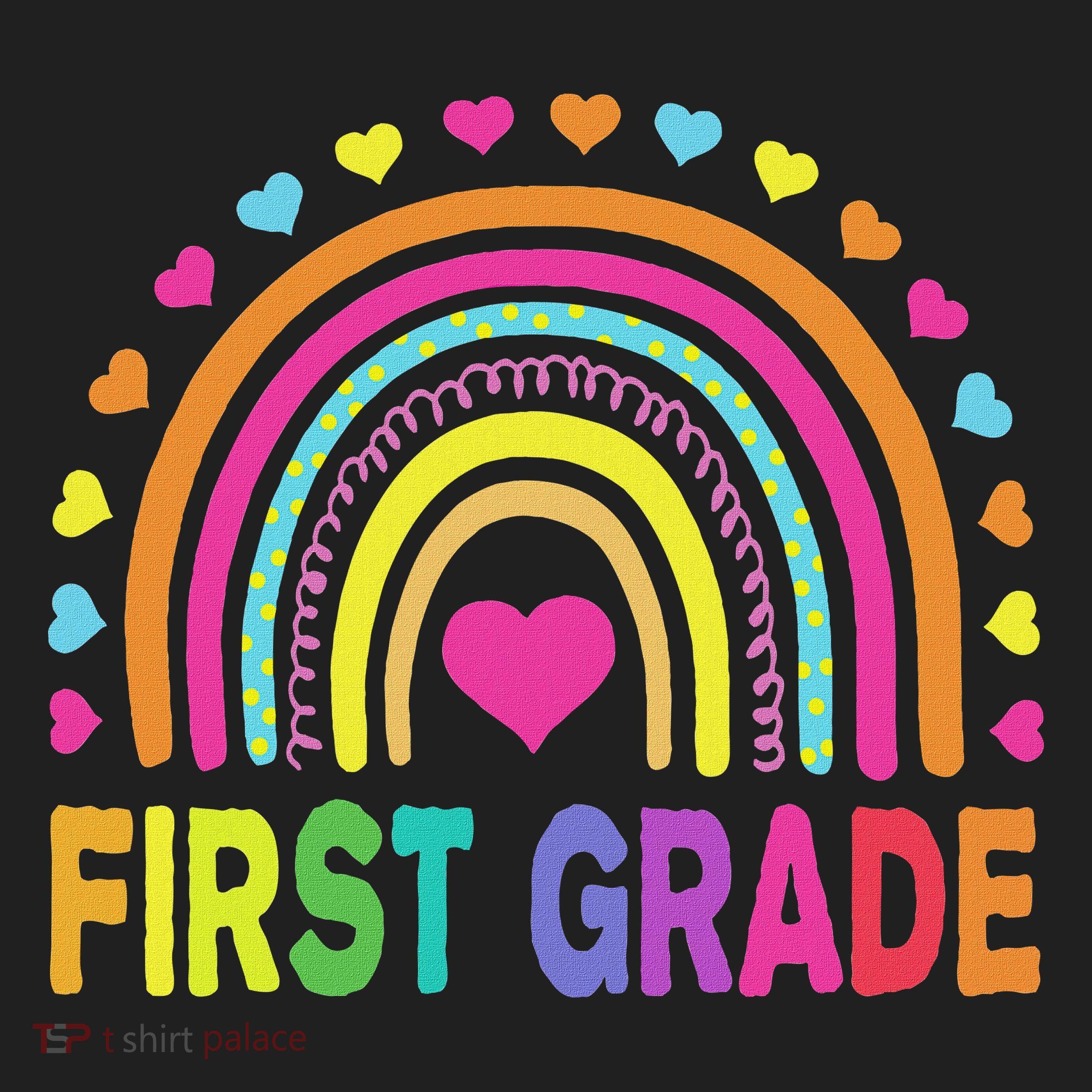 First Grade Rainbow Teacher Team 1st Grade Squad Beanie
