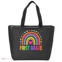 First Grade Rainbow Teacher Team 1st Grade Squad Tote Bag thumb 0