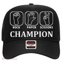 Funny Game Rock Paper Scissors Champion Hat thumb 0