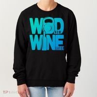Funny Gym Rats Wod Now Wine Later Cute Gift Women's Sweatshirt thumb 0