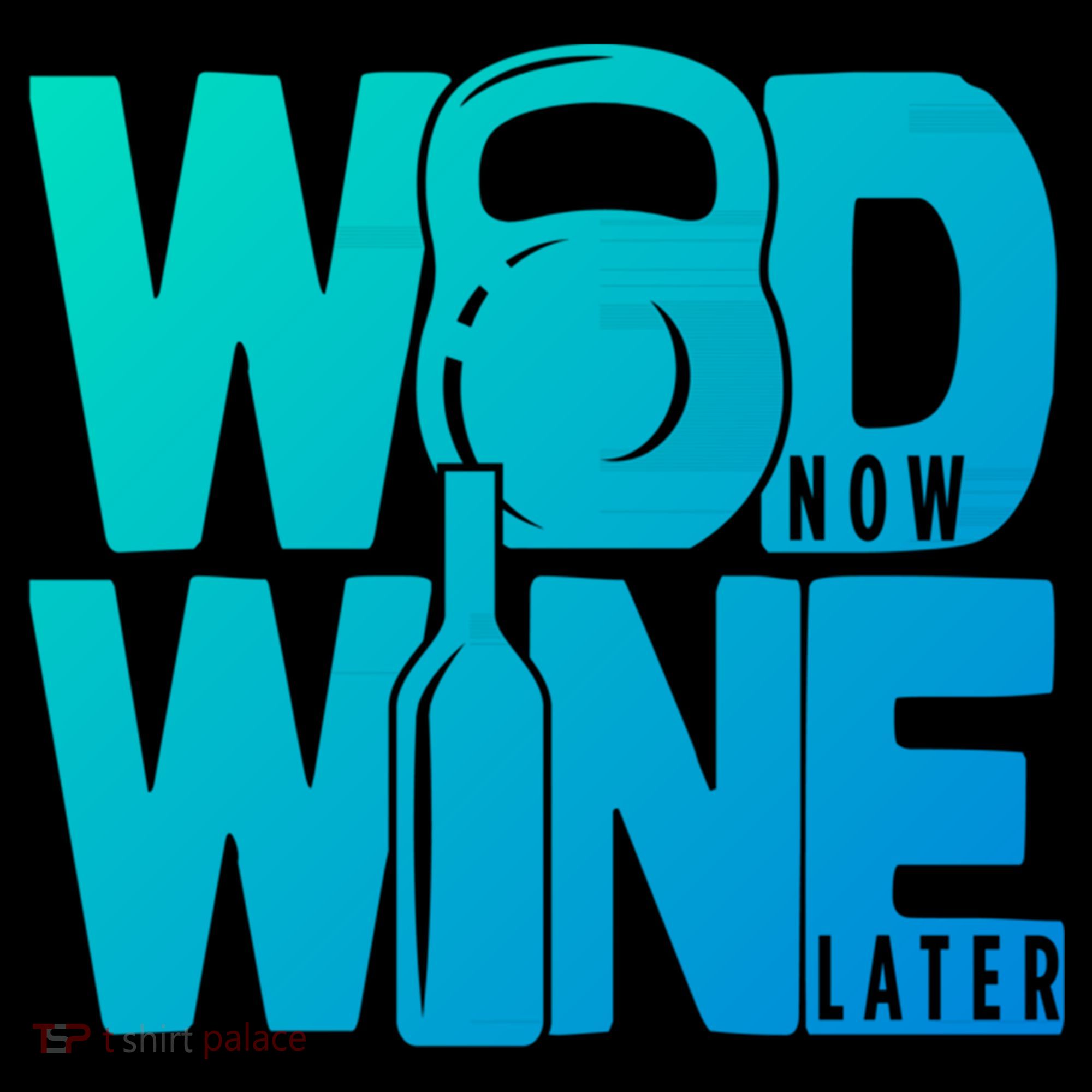 Funny Gym Rats Wod Now Wine Later Cute Gift Women's Hoodie