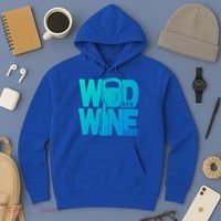 Funny Gym Rats Wod Now Wine Later Cute Gift Hoodie thumb 3