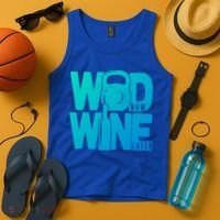 Funny Gym Rats Wod Now Wine Later Cute Gift Tank Top thumb 4