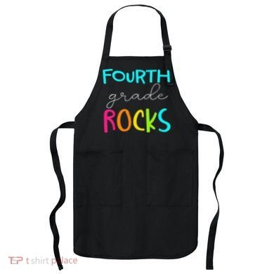 Fourth Grade Rocks Team 4th Grade Teacher Apron