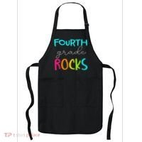 Fourth Grade Rocks Team 4th Grade Teacher Apron thumb 0