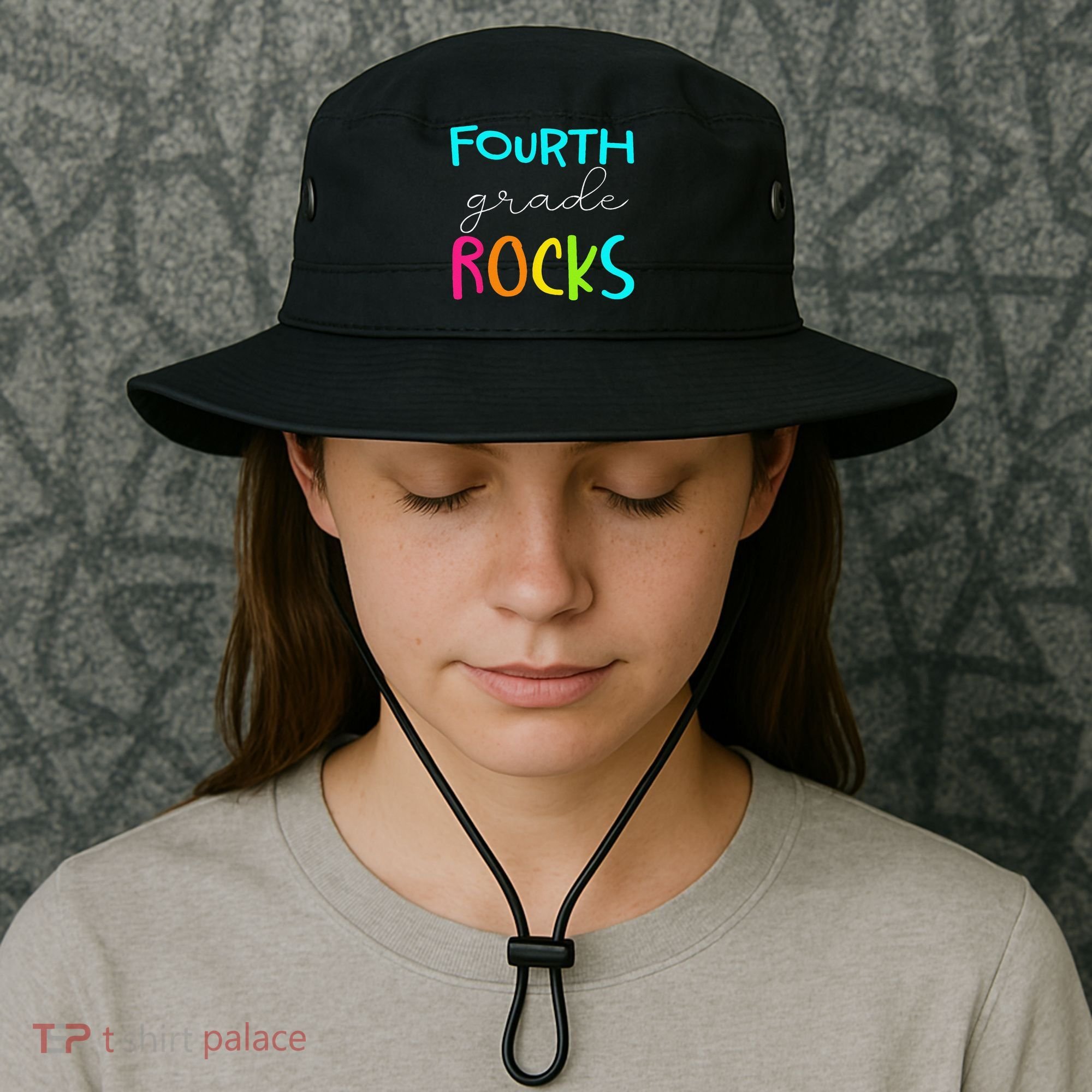 Fourth Grade Rocks Team 4th Grade Teacher Bucket Hat