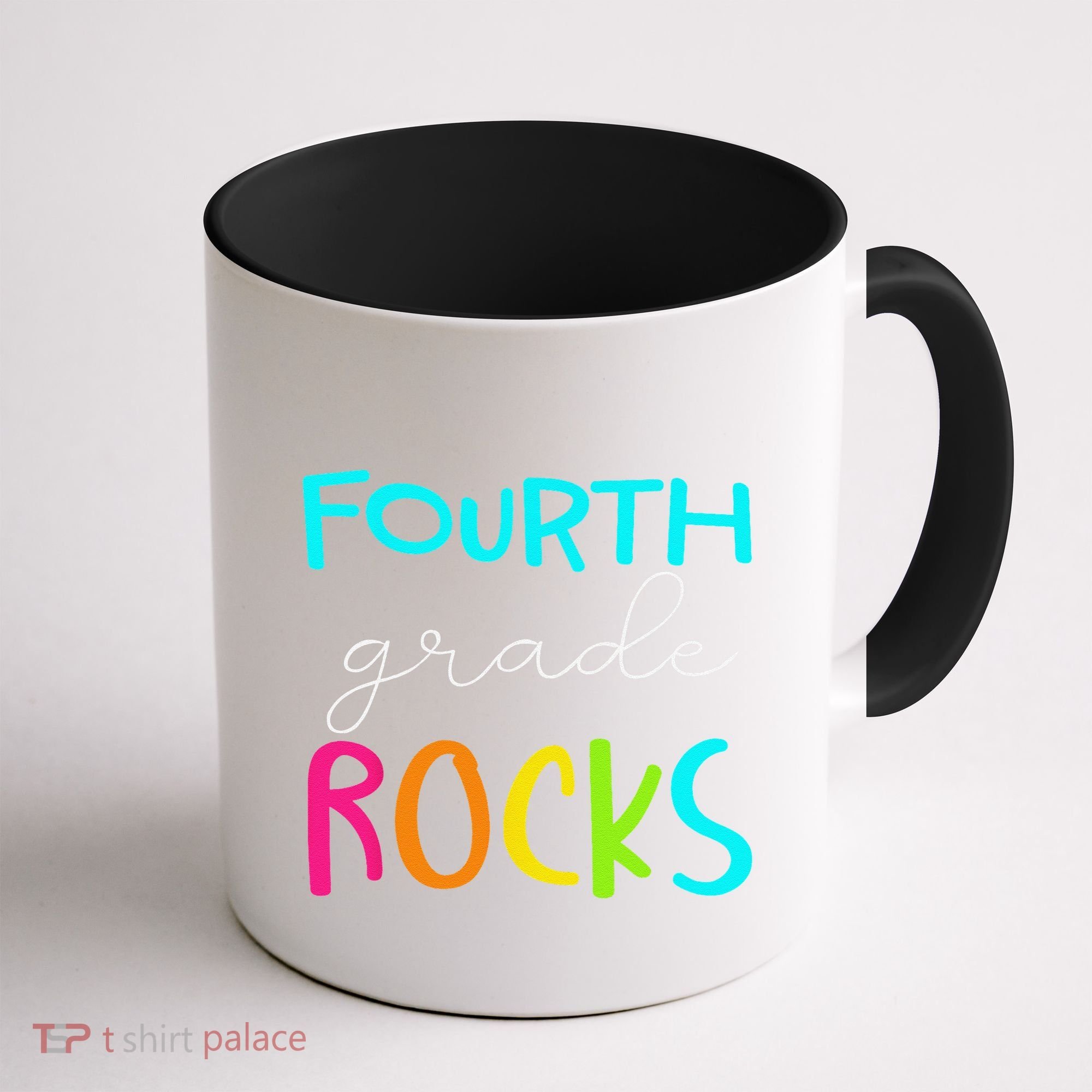Fourth Grade Rocks Team 4th Grade Teacher Coffee Mug