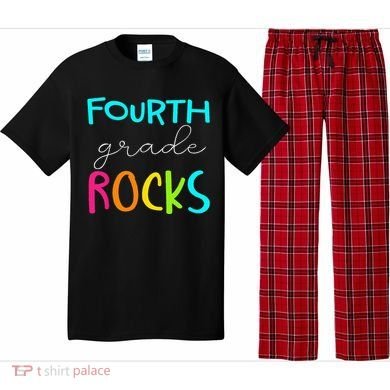 Fourth Grade Rocks Team 4th Grade Teacher Pajama Set