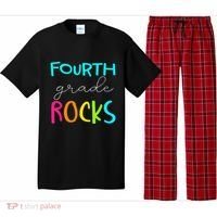 Fourth Grade Rocks Team 4th Grade Teacher Pajama Set thumb 0
