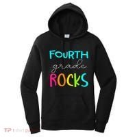 Fourth Grade Rocks Team 4th Grade Teacher Women's Hoodie thumb 0