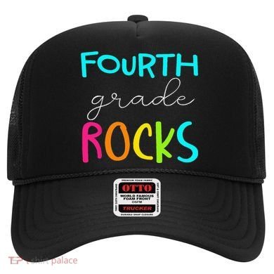 Fourth Grade Rocks Team 4th Grade Teacher Hat