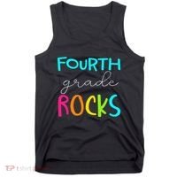Fourth Grade Rocks Team 4th Grade Teacher Tank Top thumb 0