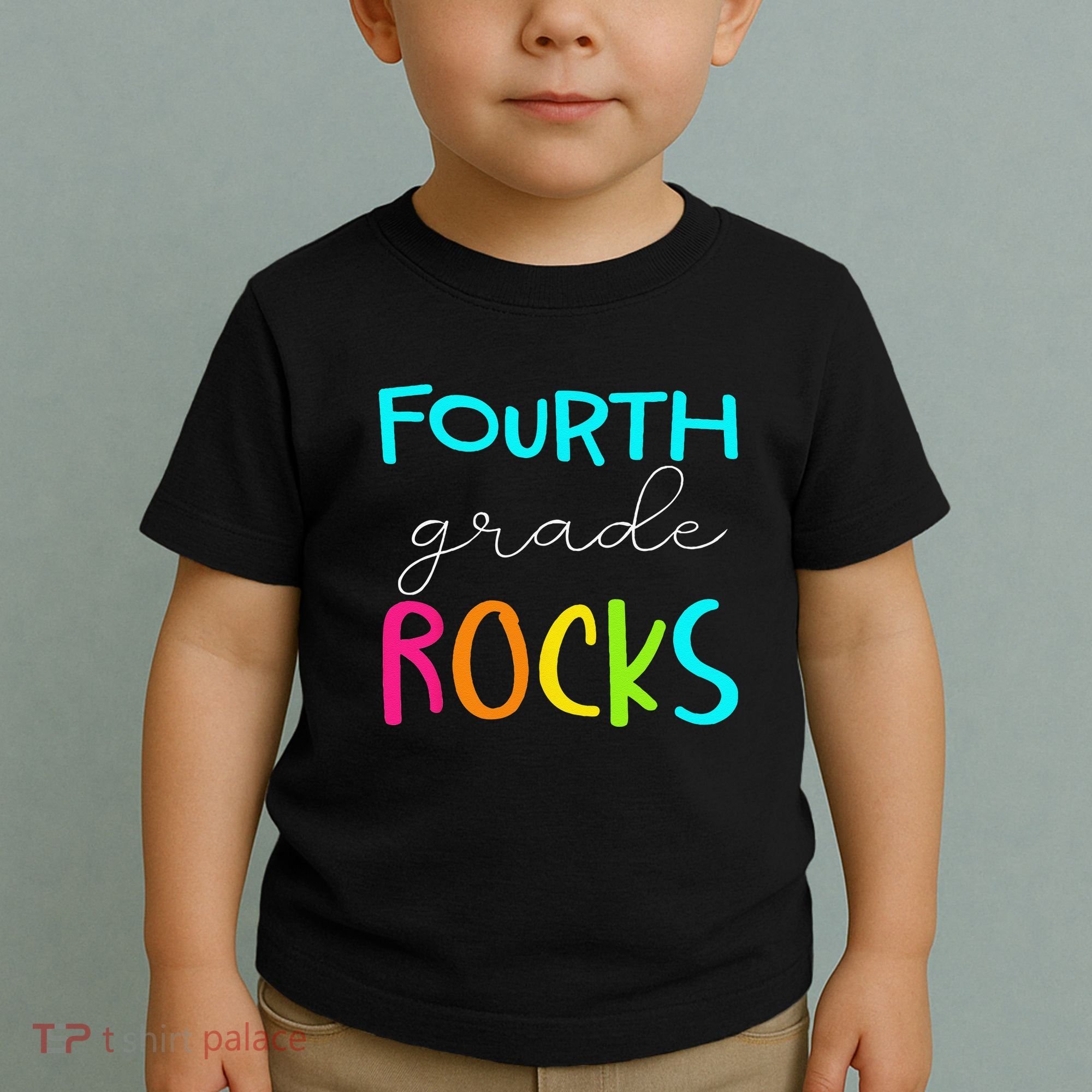 Fourth Grade Rocks Team 4th Grade Teacher Toddler T-Shirt