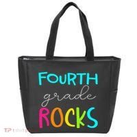 Fourth Grade Rocks Team 4th Grade Teacher Tote Bag thumb 0
