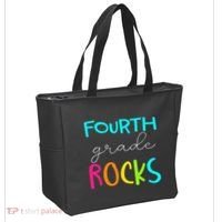Fourth Grade Rocks Team 4th Grade Teacher Tote Bag thumb 2