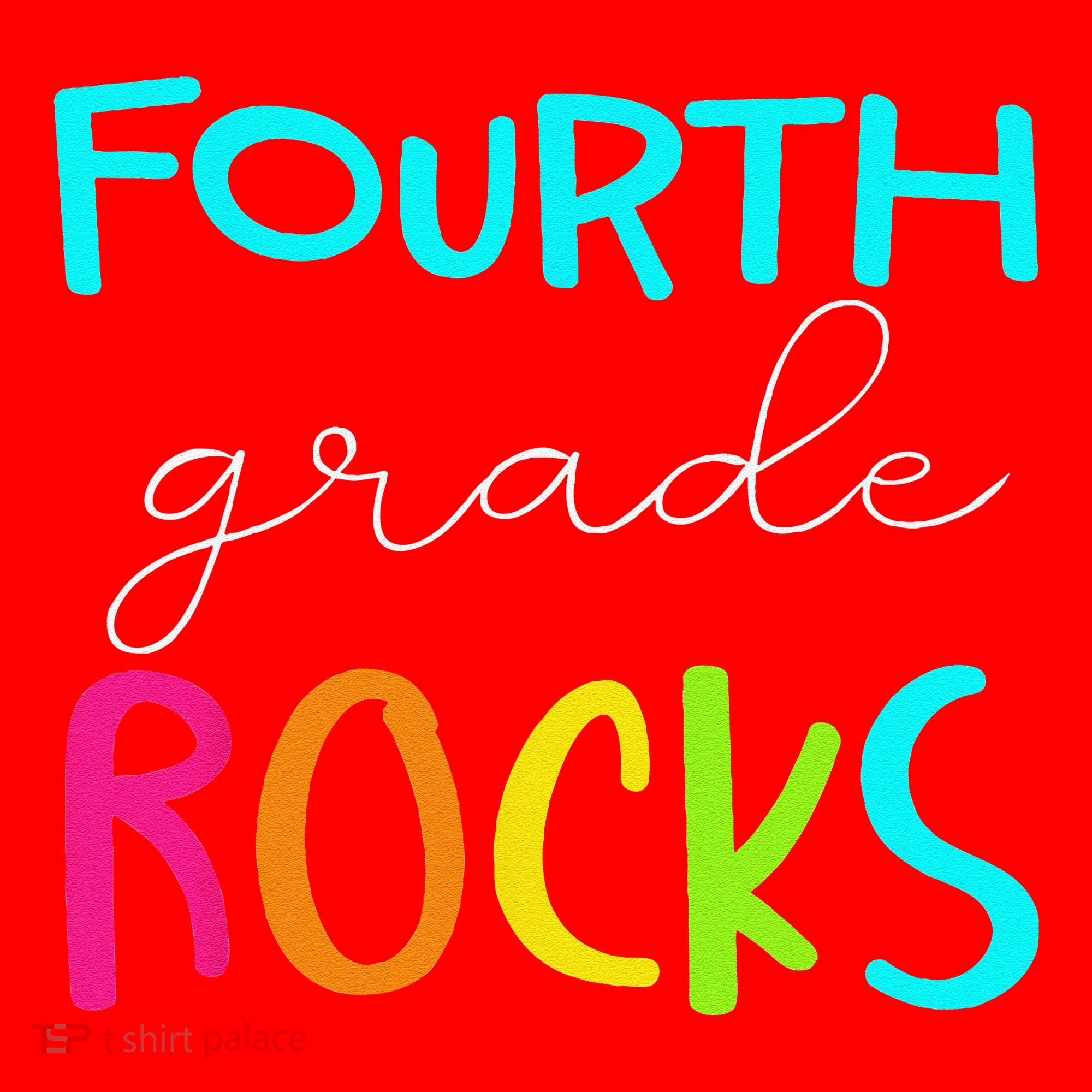 Fourth Grade Rocks Team 4th Grade Teacher Santa Hat