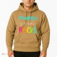 Fourth Grade Rocks Team 4th Grade Teacher Hoodie thumb 2