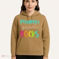 Fourth Grade Rocks Team 4th Grade Teacher Hoodie thumb 5