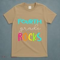 Fourth Grade Rocks Team 4th Grade Teacher T-Shirt thumb 5