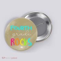 Fourth Grade Rocks Team 4th Grade Teacher Button thumb 0