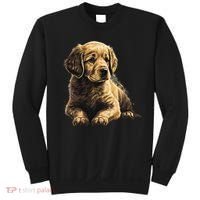 Funny Golden Retriever Puppy Puppies Sweatshirt thumb 0