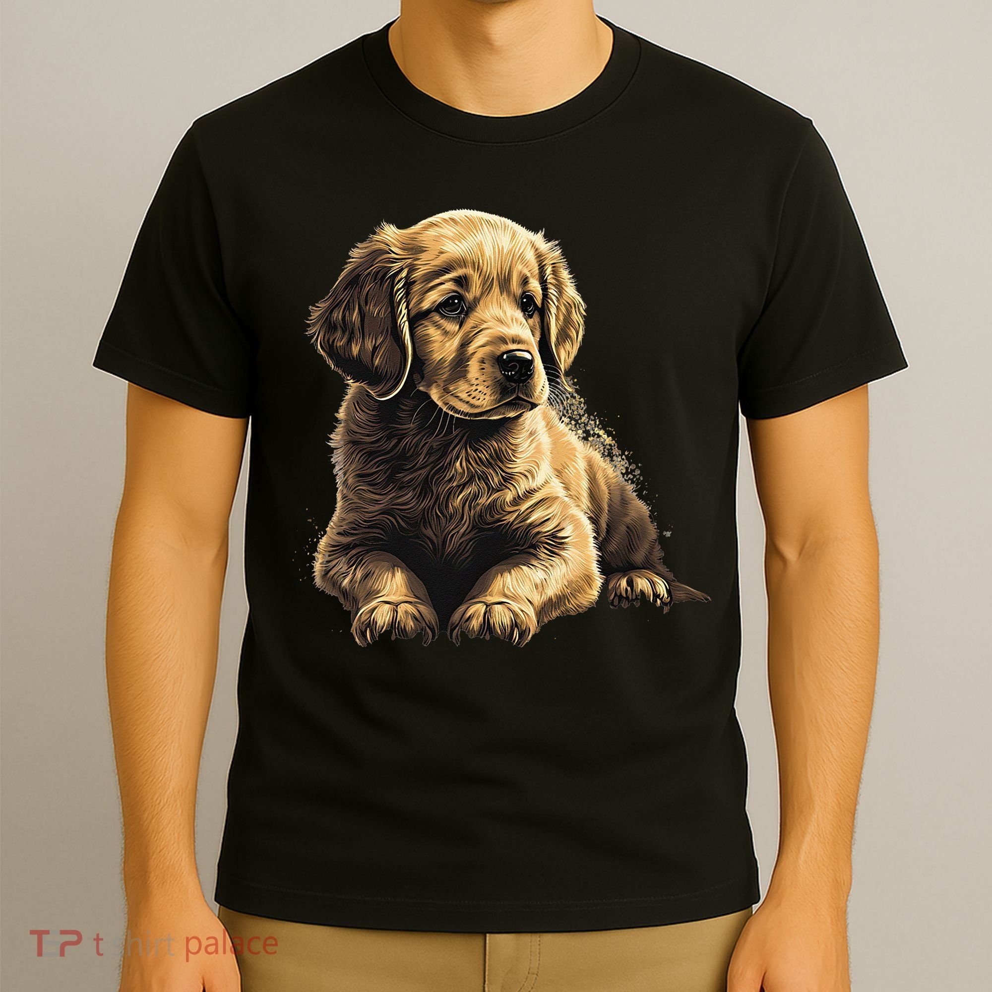 Funny Golden Retriever Puppy Puppies T-Shirt