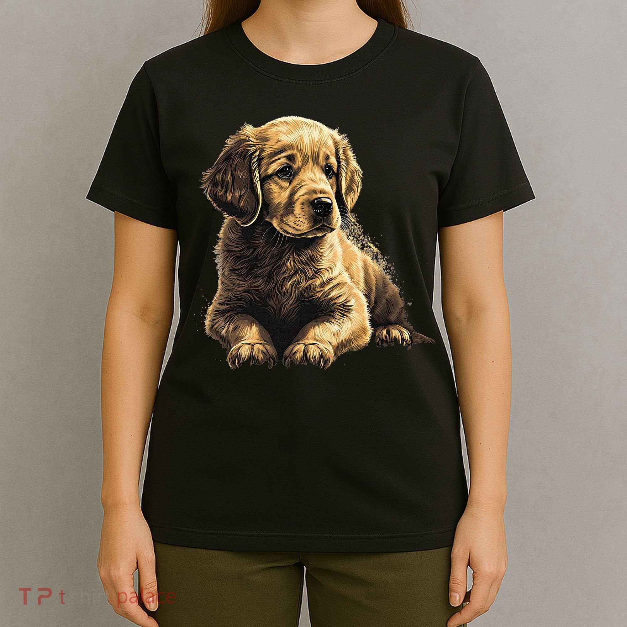 Funny Golden Retriever Puppy Puppies T-Shirt