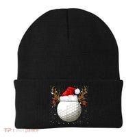 Funny Golf Reindeer Santa Hat Christmas Holiday Gifts TShirt Beanie thumb 0