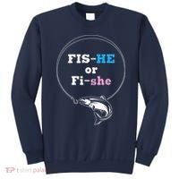 Fishing Gender Reveal Party Ideas Fishe Sweatshirt thumb 0