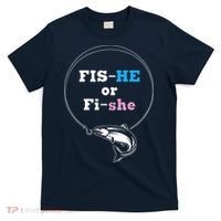 Fishing Gender Reveal Party Ideas Fishe T-Shirt thumb 0