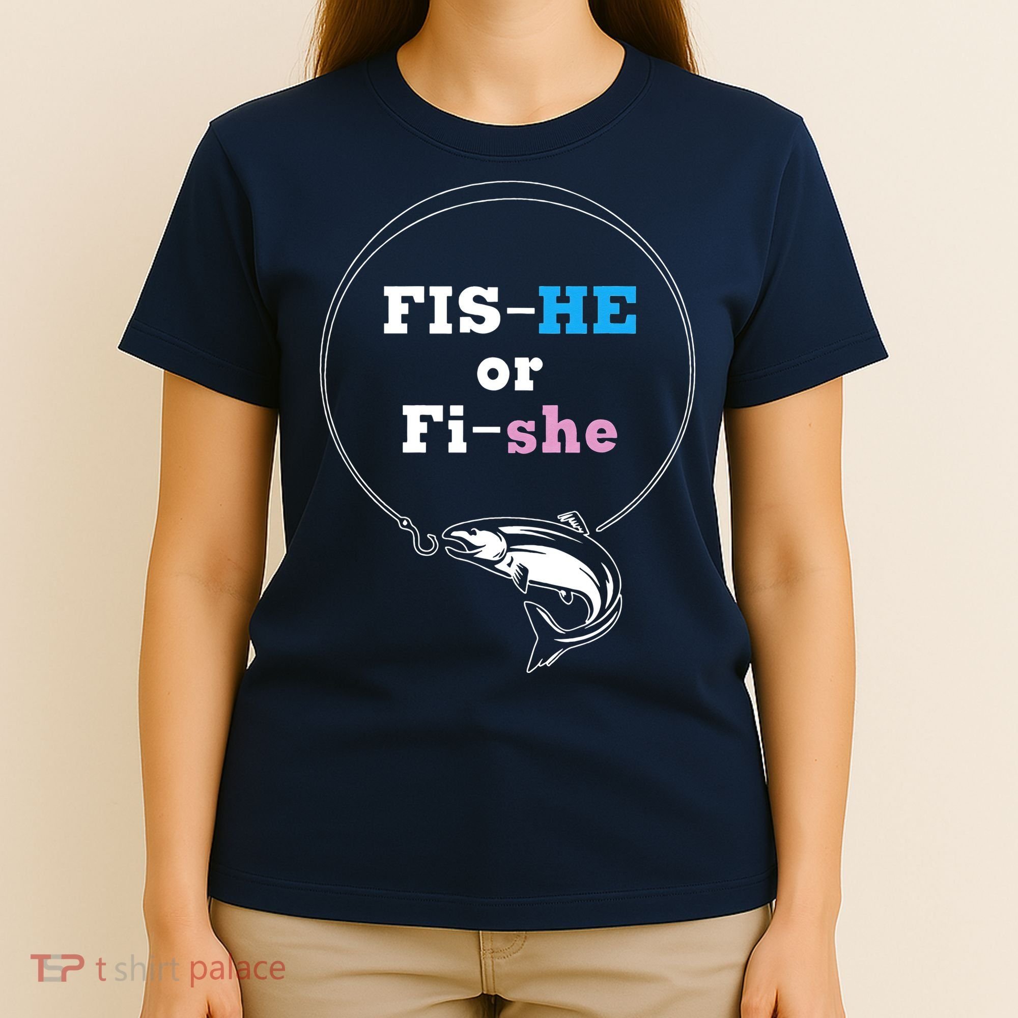 Fishing Gender Reveal Party Ideas Fishe T-Shirt