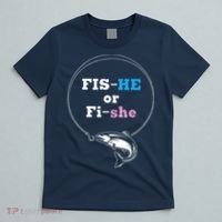 Fishing Gender Reveal Party Ideas Fishe T-Shirt thumb 5