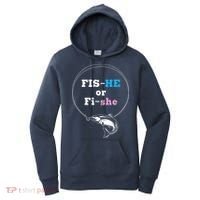 Fishing Gender Reveal Party Ideas Fishe Women's Hoodie thumb 0