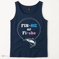 Fishing Gender Reveal Party Ideas Fishe Tank Top thumb 2