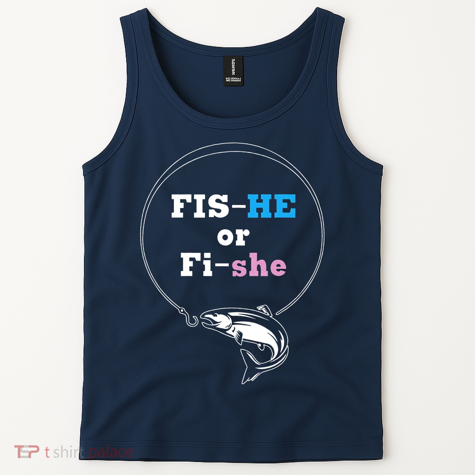 Fishing Gender Reveal Party Ideas Fishe Tank Top