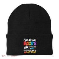 Fifth Grade Rocks 4Th Grade Was So Last Year Back To School Cute Gift Beanie thumb 0