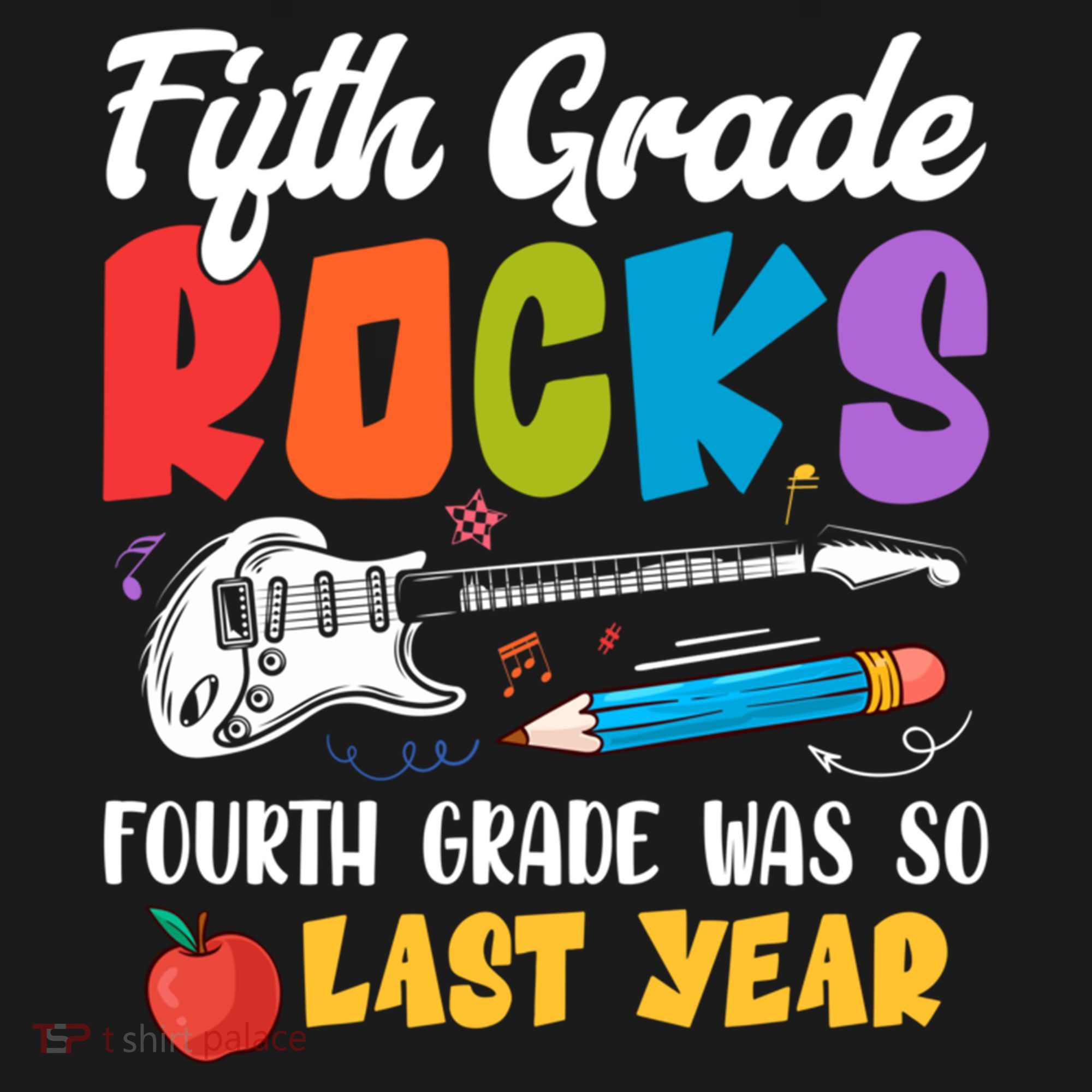 Fifth Grade Rocks 4Th Grade Was So Last Year Back To School Cute Gift Women's Hoodie