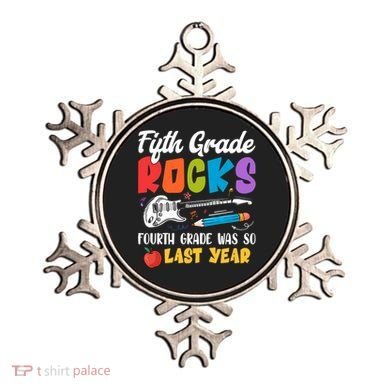 Fifth Grade Rocks 4Th Grade Was So Last Year Back To School Cute Gift Ornament