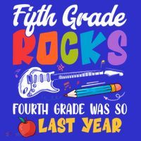 Fifth Grade Rocks 4Th Grade Was So Last Year Back To School Cute Gift Women's Tank Top thumb 5