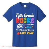 Fifth Grade Rocks 4Th Grade Was So Last Year Back To School Cute Gift Kids T-Shirt thumb 0