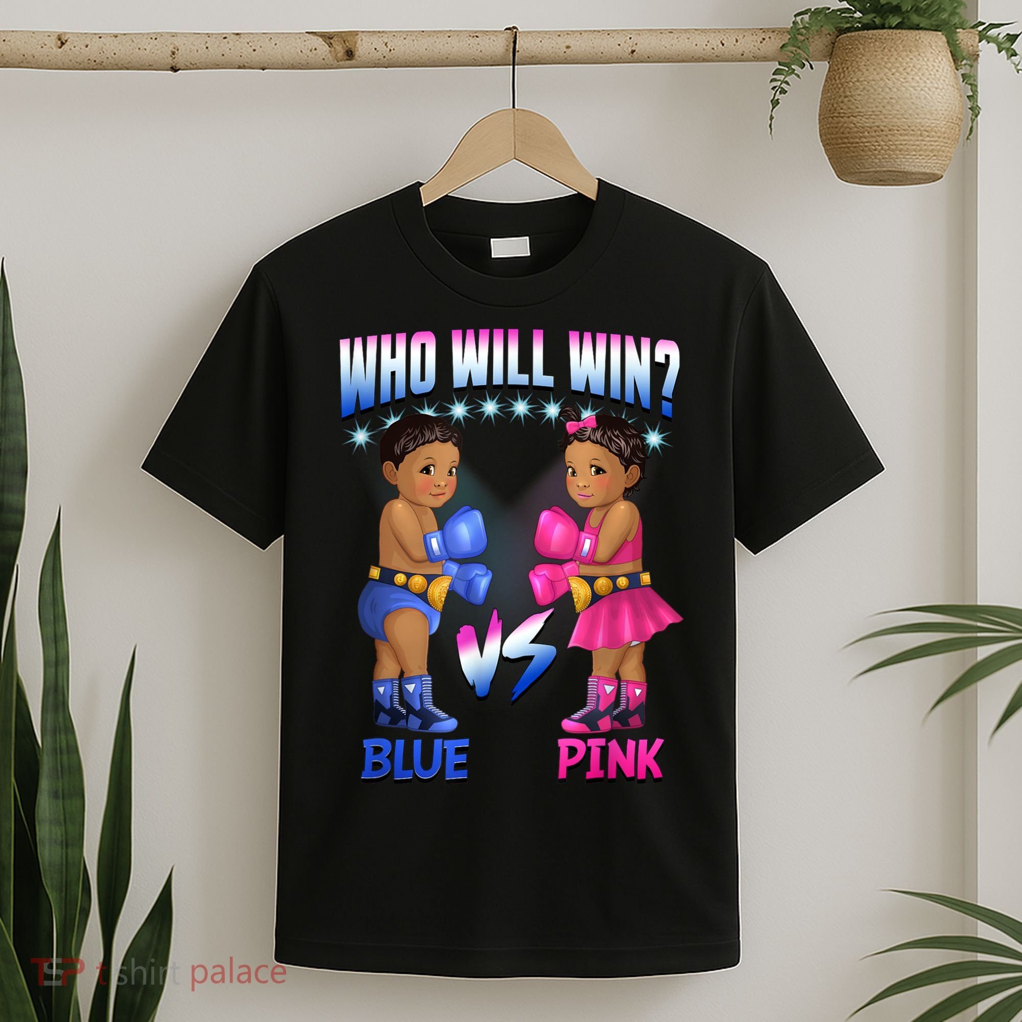 Funny Gender Reveal Boxing Keeper Of Gender Reveal Party T-Shirt