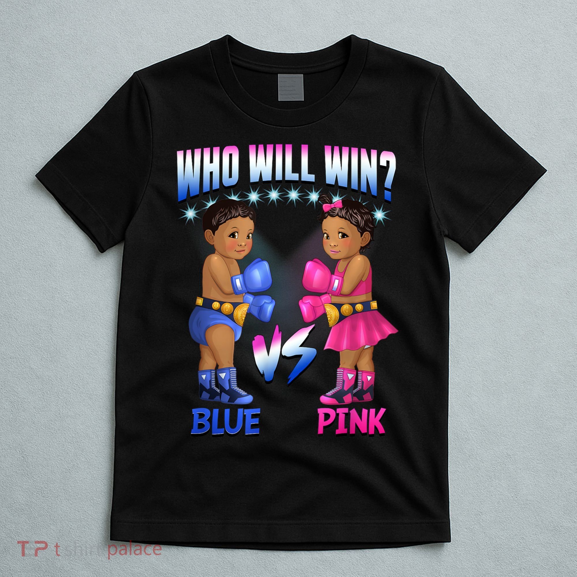 Funny Gender Reveal Boxing Keeper Of Gender Reveal Party T-Shirt