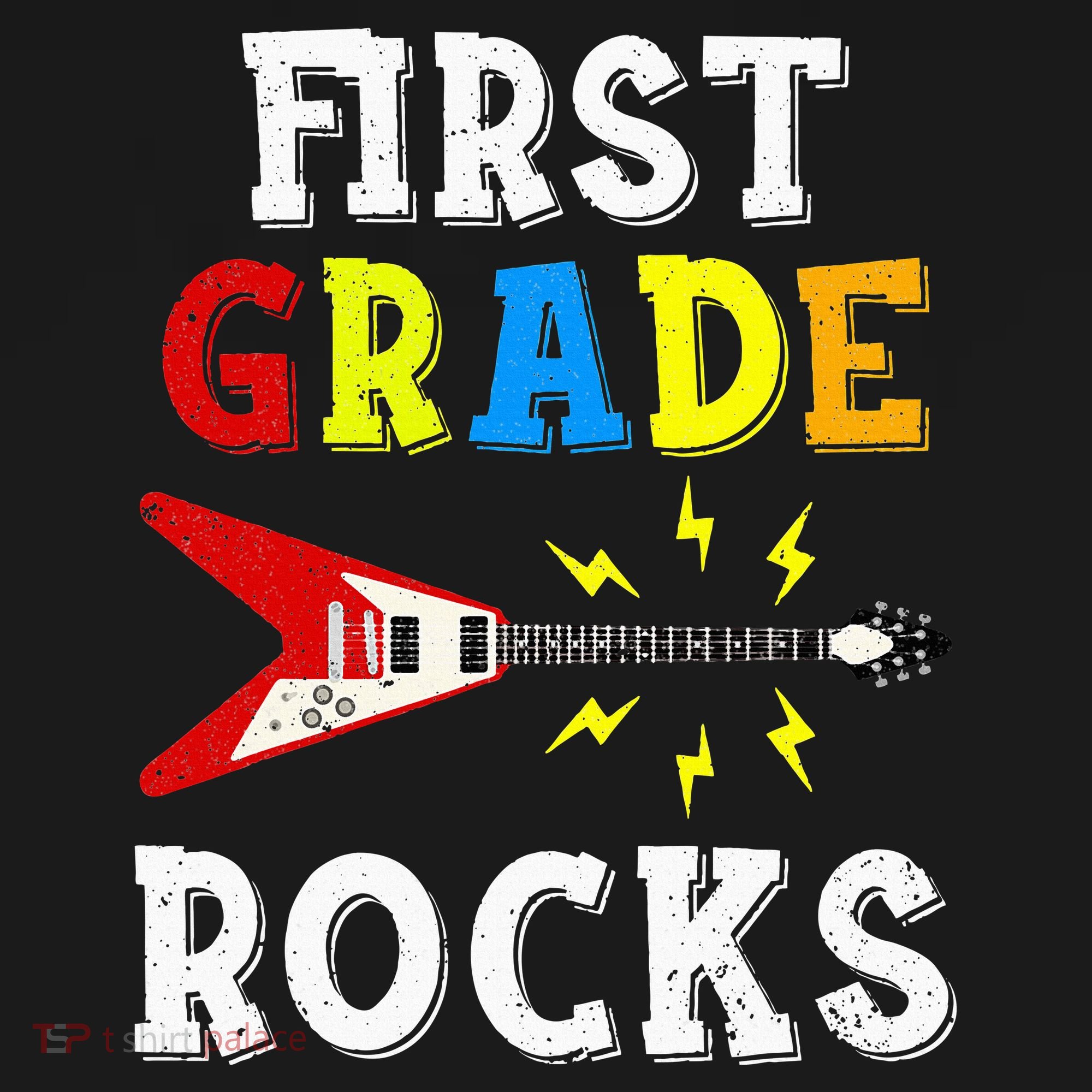 First Grade Rocks Guitar Music Gifts First Day Of School Visor
