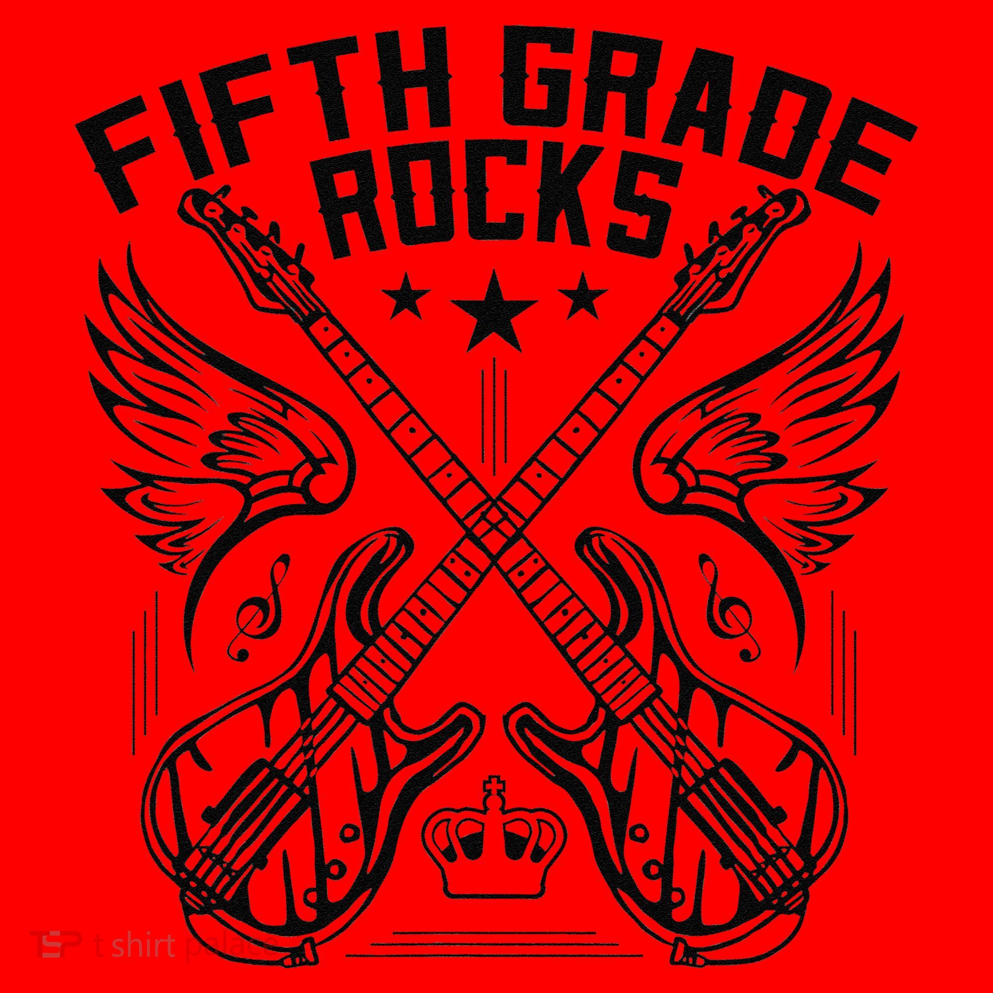 Fifth Grade Rocks Santa Hat