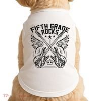 Fifth Grade Rocks Doggie Tank thumb 0
