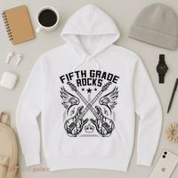 Fifth Grade Rocks Hoodie thumb 3