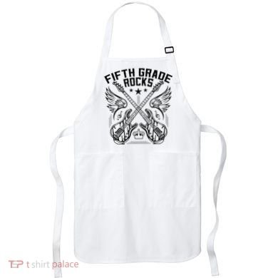 Fifth Grade Rocks Apron