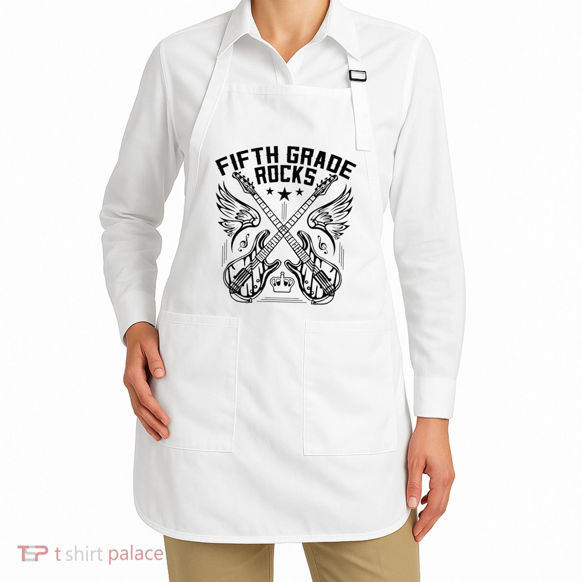 Fifth Grade Rocks Apron